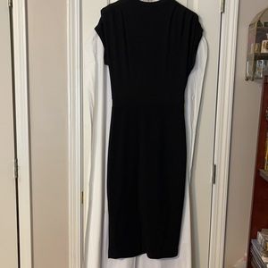 Express Extra Small Black Drape Neck Dress